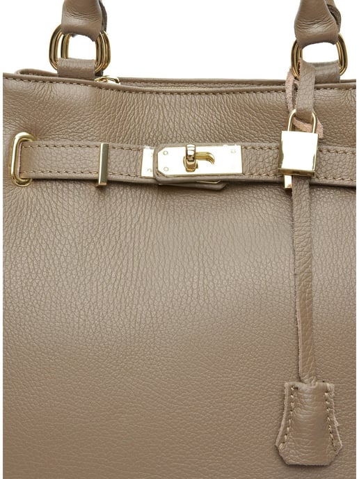Isabella Rhea Beige Rindsledertasche - Image 3