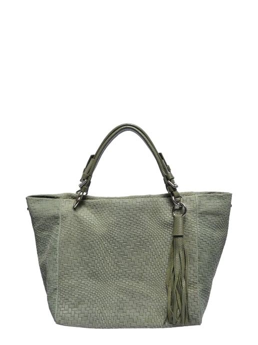 Roberta M Grün Rindsledertasche - Image 1