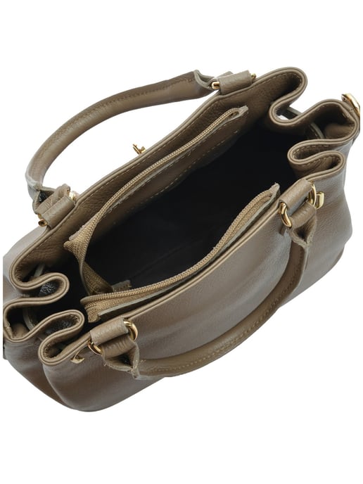 Isabella Rhea Beige Rindsledertasche - Image 4