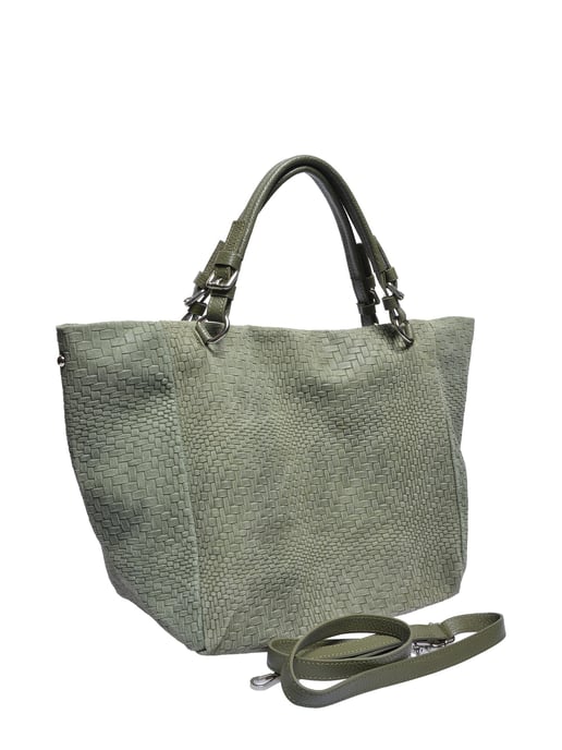 Roberta M Grün Rindsledertasche - Image 2