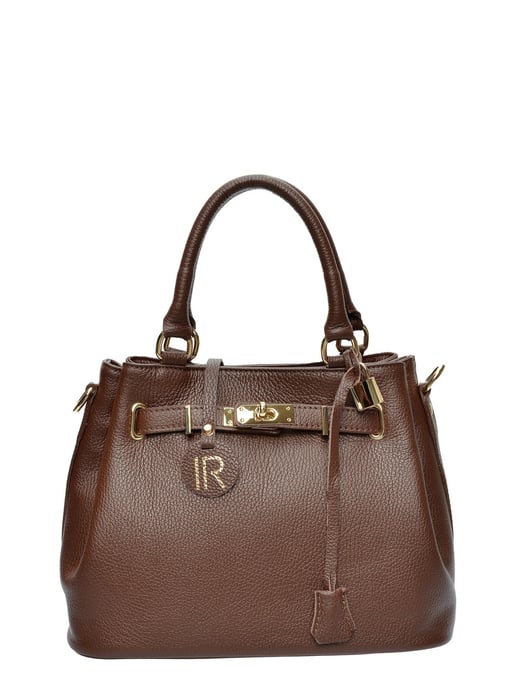 Isabella Rhea Kastanienbraun Rindsledertasche - Image 1