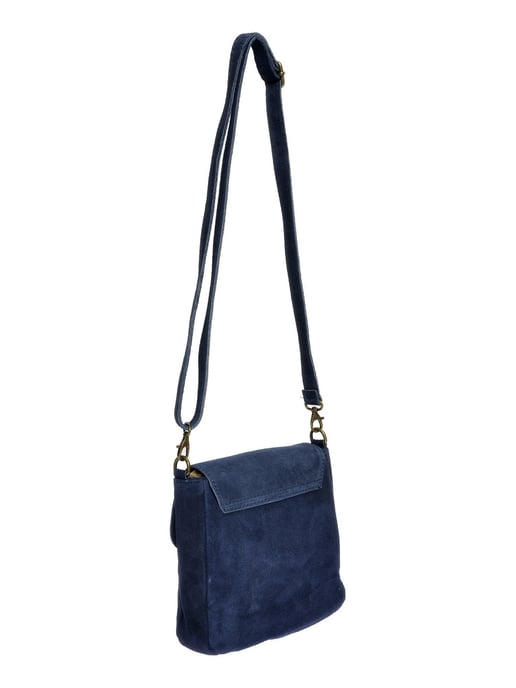 Anna Luchini Blau Rindsledertasche - Image 2
