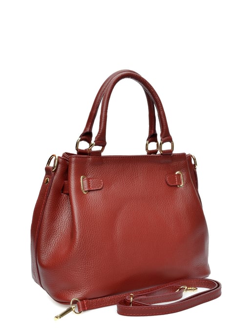 Isabella Rhea Rot Rindsledertasche - Image 2