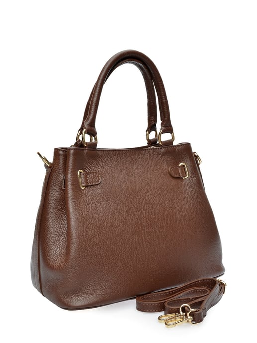 Isabella Rhea Kastanienbraun Rindsledertasche - Image 2