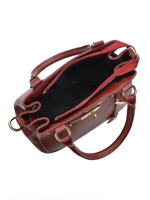 Isabella Rhea Rot Rindsledertasche - Image 4