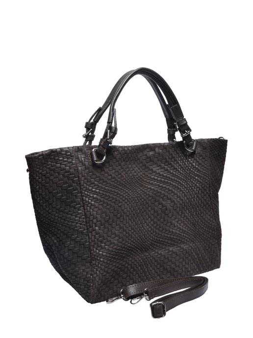 Roberta M Zweifarbig Rindsledertasche - Image 2