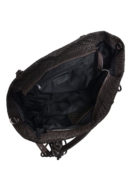 Roberta M Zweifarbig Rindsledertasche - Image 4