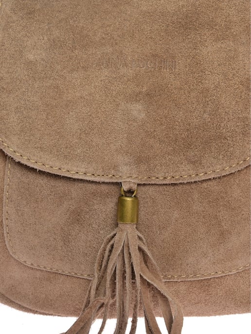 Anna Luchini Beige Rindsledertasche - Image 3