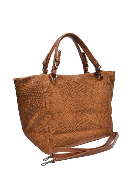 Roberta M COGNAC Rindsledertasche - Image 2