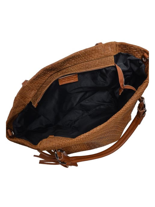 Roberta M COGNAC Rindsledertasche - Image 4