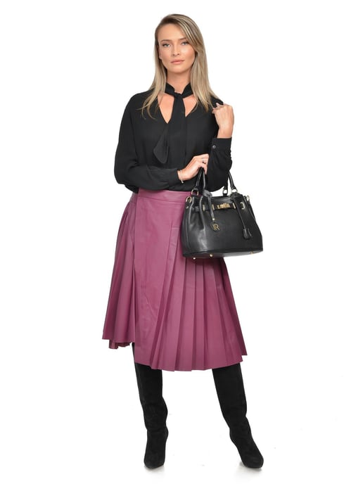 Isabella Rhea Schwarz Rindsledertasche - Image 5