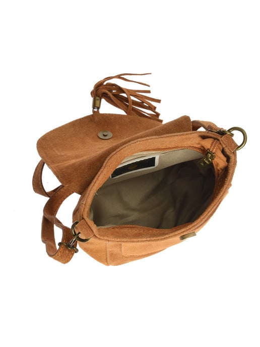 Anna Luchini Braun Rindsledertasche - Image 3