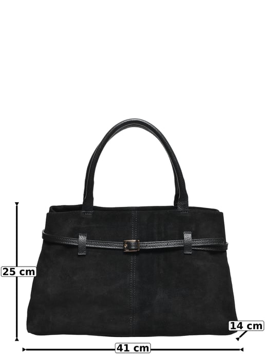 Roberta M SCHWARZ Rindsledertasche - Image 5