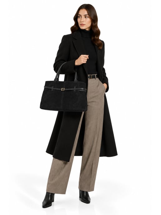 Roberta M SCHWARZ Rindsledertasche - Image 6