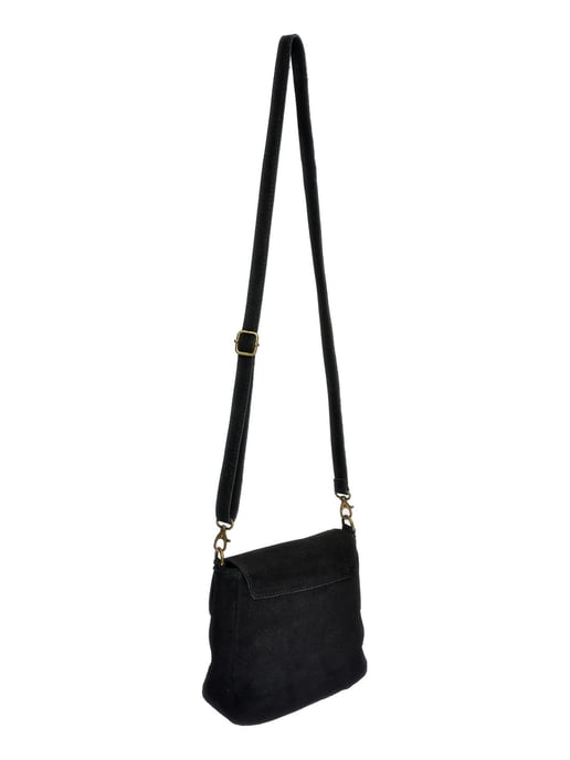 Anna Luchini Schwarz Rindsledertasche - Image 2