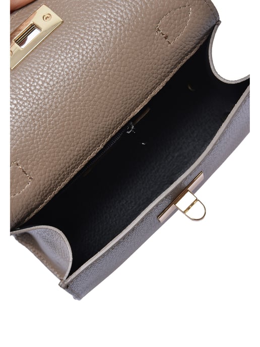 Isabella Rhea Beige Rindsledertasche - Image 4