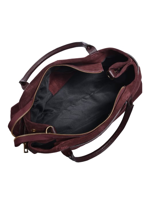 Roberta M BORDEAUX Rindsledertasche - Image 4