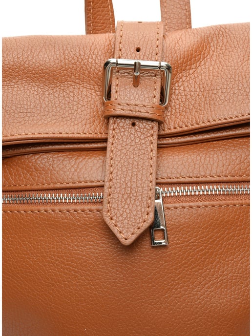 Isabella Rhea Braun Rindsledertasche - Image 3