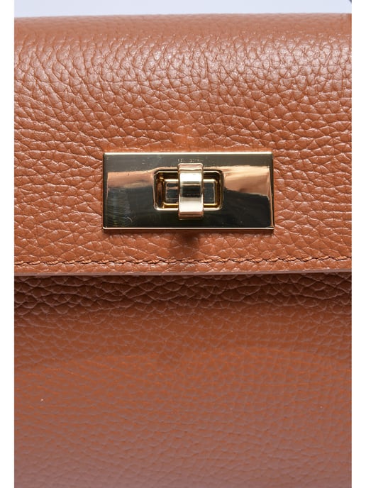 Isabella Rhea Braun Rindsledertasche - Image 3