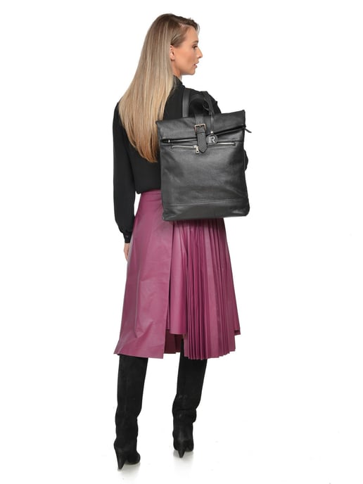 Isabella Rhea Schwarz Rindsledertasche - Image 5