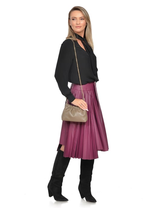 Isabella Rhea Beige Rindsledertasche - Image 5