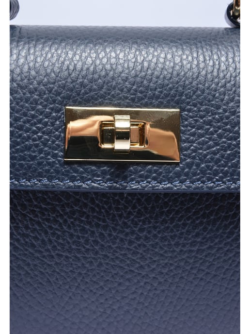 Isabella Rhea Blau Rindsledertasche - Image 3