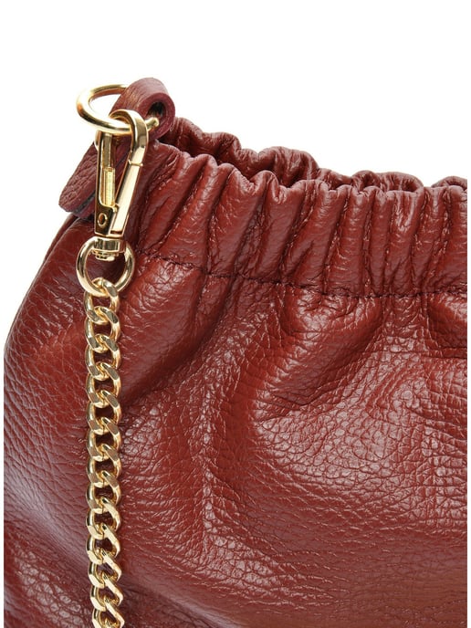 Isabella Rhea Rot & Weinfarbet Rindsledertasche - Image 3