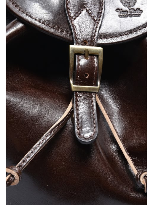 Anna Luchini Kastanienbraun Rindsledertasche - Image 3