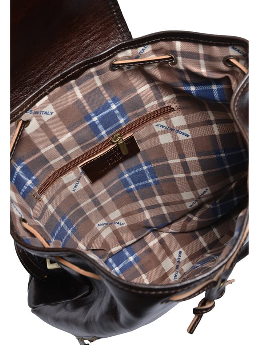 Anna Luchini Kastanienbraun Rindsledertasche - Image 4