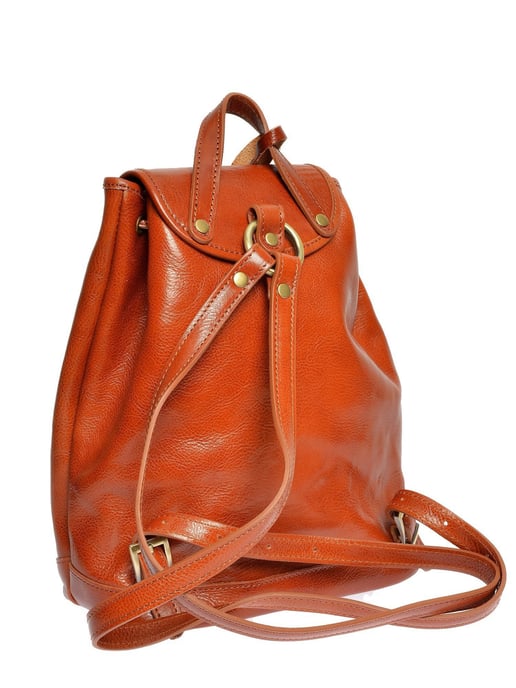 Anna Luchini Braun Rindsledertasche - Image 2