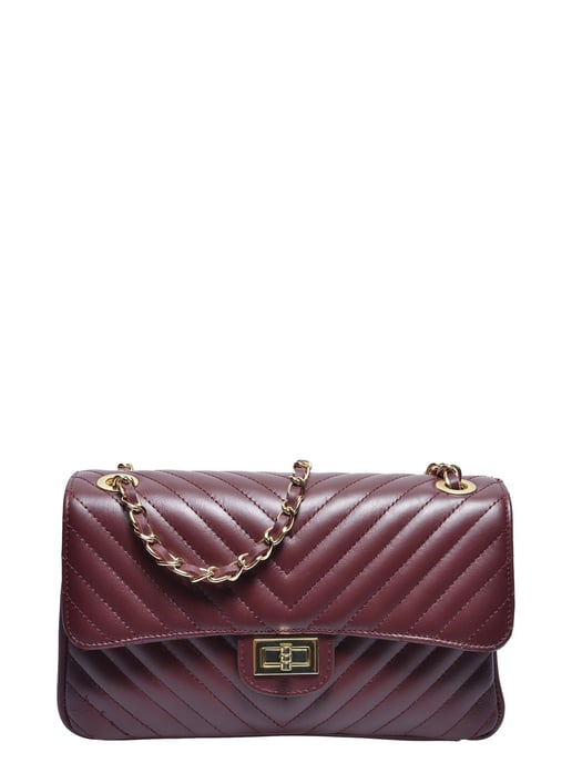 Roberta M Weinfarbe Rindsledertasche - Image 1