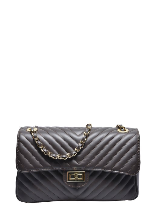 Roberta M Kastanienbraun Rindsledertasche - Image 1