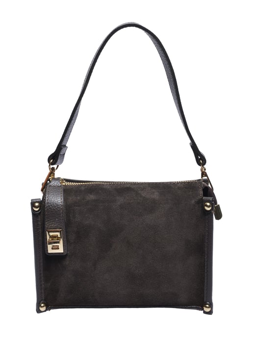 Anna Luchini Kastanienbraun Rindsledertasche - Image 1