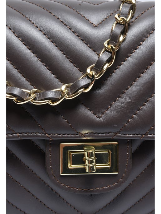 Roberta M Kastanienbraun Rindsledertasche - Image 3