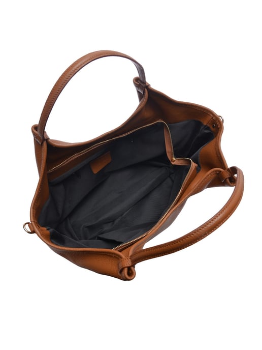 Isabella Rhea Braun Rindsledertasche - Image 4