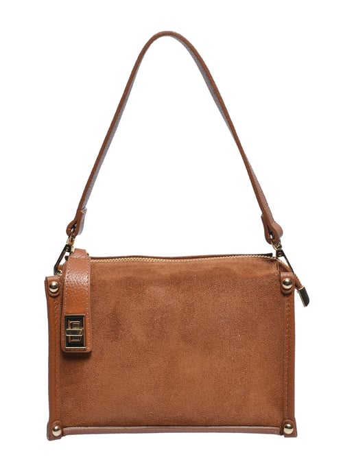 Anna Luchini Braun Rindsledertasche - Image 1