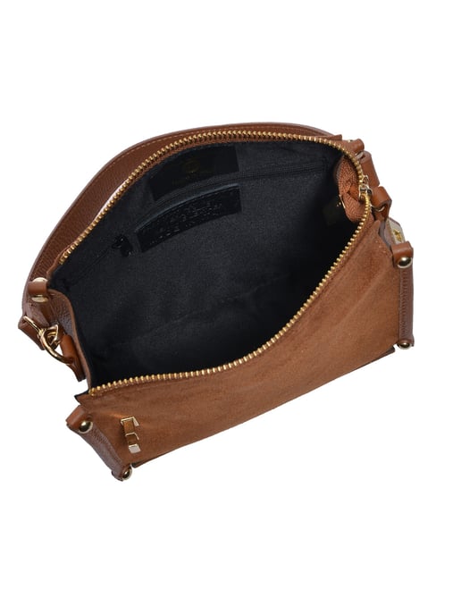 Anna Luchini Braun Rindsledertasche - Image 4