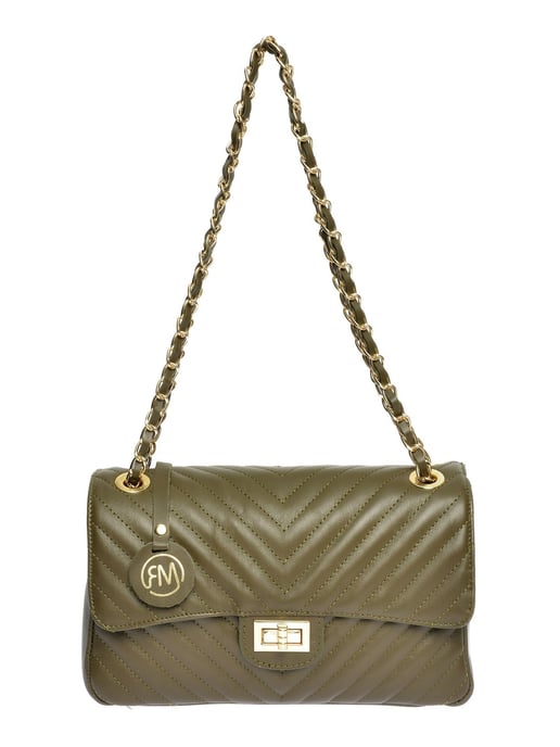 Roberta M Grün Rindsledertasche - Image 1