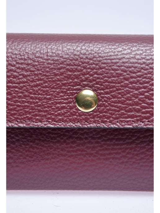 Isabella Rhea Weinfarbe Rindsledertasche - Image 3