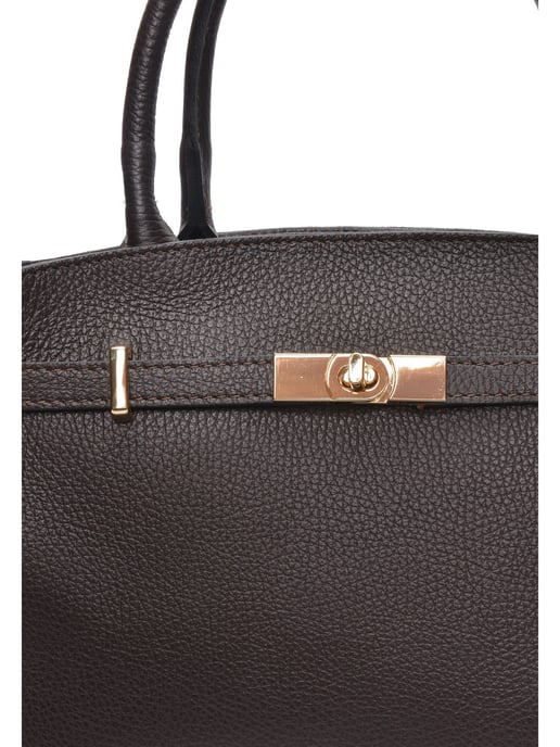 Isabella Rhea Kastanienbraun Rindsledertasche - Image 3