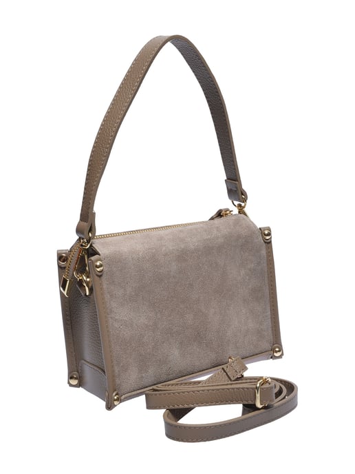 Anna Luchini Beige Rindsledertasche - Image 2