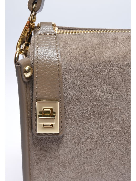 Anna Luchini Beige Rindsledertasche - Image 3