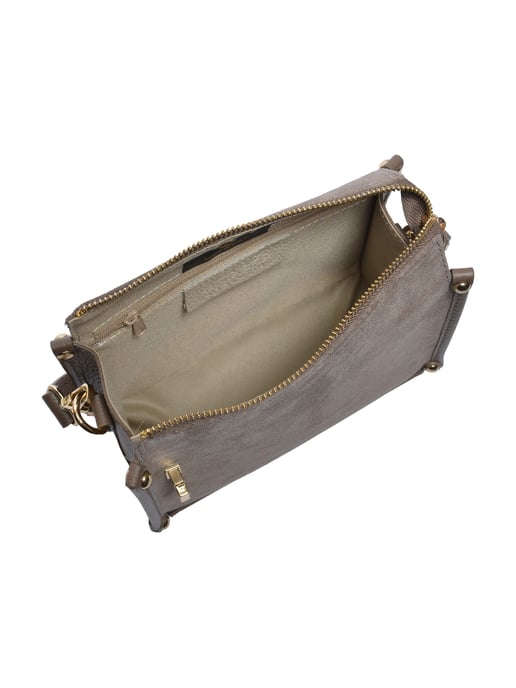 Anna Luchini Beige Rindsledertasche - Image 4