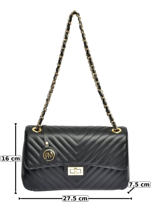Roberta M Schwarz Rindsledertasche - Image 6