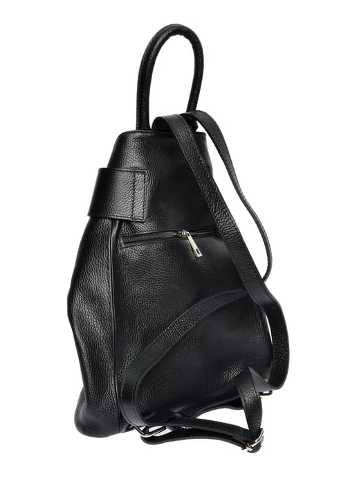 Anna Luchini Schwarz Rindsledertasche - Image 2