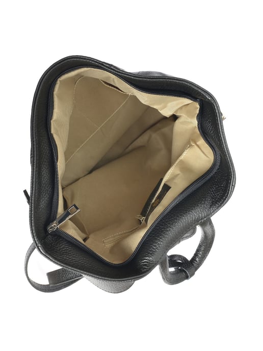 Anna Luchini Schwarz Rindsledertasche - Image 4