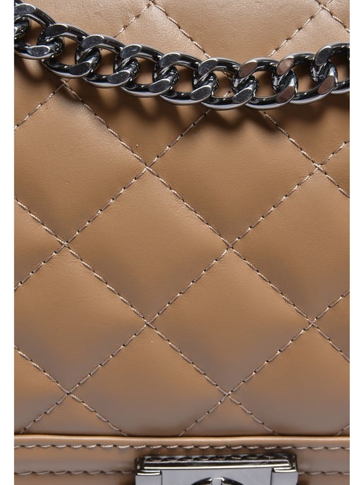 Anna Luchini Beige Rindsledertasche - Image 3