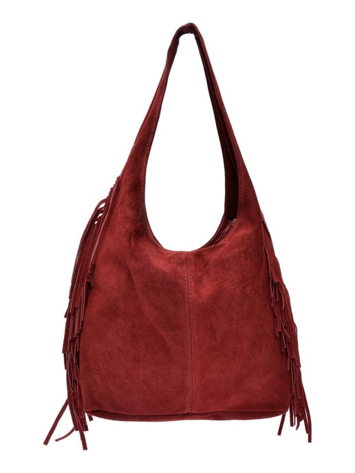 Isabella Rhea Weinfarbe Rindsledertasche - Image 1