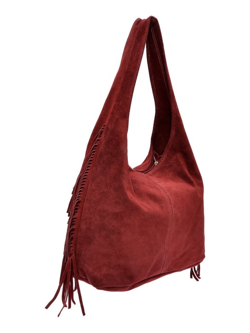 Isabella Rhea Weinfarbe Rindsledertasche - Image 2