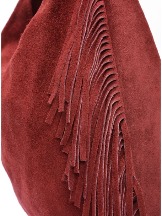 Isabella Rhea Weinfarbe Rindsledertasche - Image 3